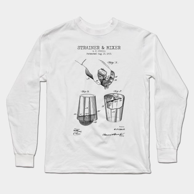 BAR MIXER Long Sleeve T-Shirt by Dennson Creative